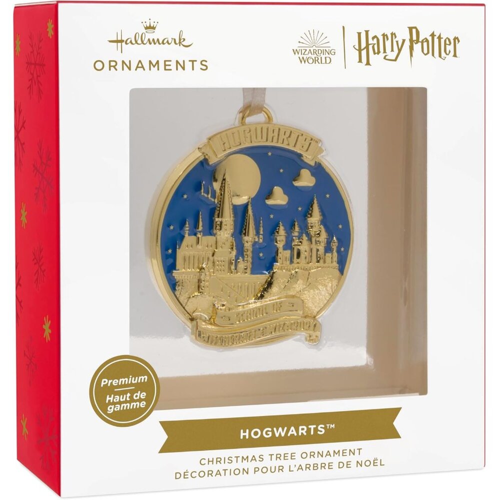 Harry Potter Hogwarts Christmas Ornament, Metal - Picture 5 of 6